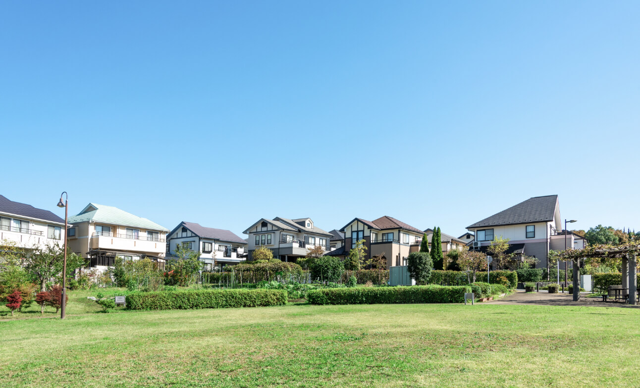 緑豊かな住宅街