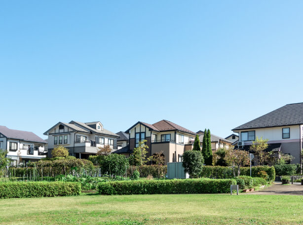 緑豊かな住宅街