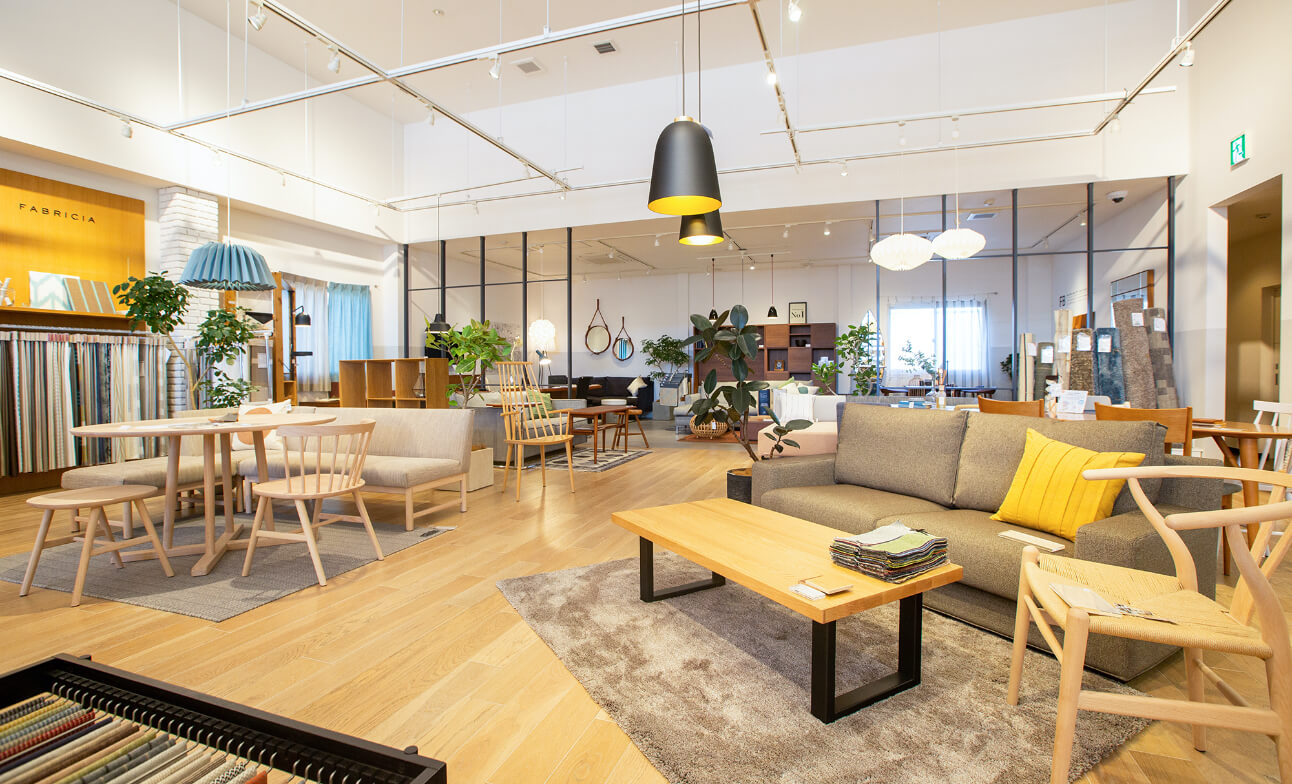 チタコーポレーションが運営するインテリアショップ「BRAINS」